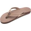 image:imageRainbow Sandals Womens Double Layer Leather w 34 StrapDark Brown