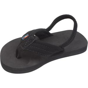 image:imageRainbow Sandals Kids Grombows Soft Top Rubber wNeoprene Strap and BackstrapBlack With Backstrap