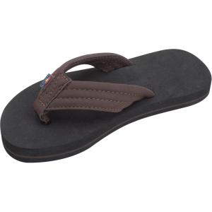 image:imageRainbow Sandals Kids Grombows Soft Top Rubber wNeoprene Strap and BackstrapBrown