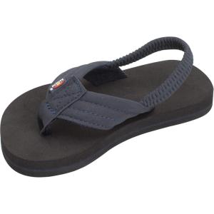 image:imageRainbow Sandals Kids Grombows Soft Top Rubber wNeoprene Strap and BackstrapNavy With Backstrap