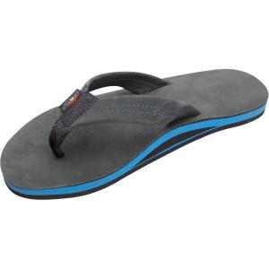 image:imageRainbow Sandals Mens Single Layer Premier LeatherBlackBlue