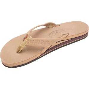 image:imageRainbow Sandals Womens Double Layer Leather w 34 StrapSierra Brown