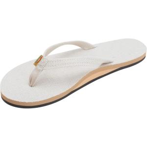 image:imageRainbow Sandals Womens Single Layer Hemp wNarrow StrapNatural