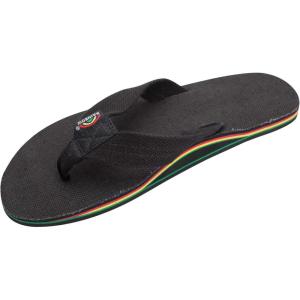 image:imageRainbow Sandals Mens HempBlackRasta