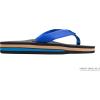 image:imageRainbow Sandals Mens Double Layer Soft Top 1 EVA Rubber Filled Nylon StrapBlueBlack