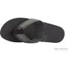 image:imageRainbow Sandals Mens The Bentley Luxury Leather  Double Layer Arch Hand Woven StrapBlackGrey