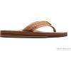 image:imageRainbow Sandals Mens The Bentley Luxury Leather  Double Layer Arch Hand Woven StrapBuckskin