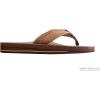 image:imageRainbow Sandals Mens The Bentley Luxury Leather  Double Layer Arch Hand Woven StrapNogales Wood