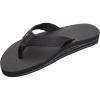 image:imageRainbow Sandals Mens Double Layer Soft Top 1 EVA Rubber Filled Nylon StrapBlack