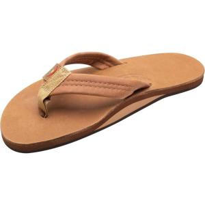 image:imageMens Luxury Leather Single Layer Arch SandalsBuckskin