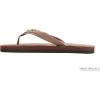 image:imageRainbow Sandals Kids Single Layer Premier Leather Flirty BraidyDark Brown