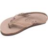 image:imageRainbow Sandals Kids Single Layer Premier Leather Flirty BraidyDark Brown With Backstrap