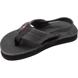 image:imageRainbow Sandals Kids Single Layer Premier LeatherPremier Black With Backstrap
