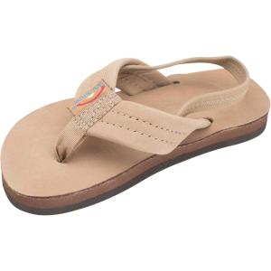 image:imageRainbow Sandals Kids Single Layer Premier LeatherSierra Brown With Backstrap
