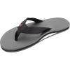 image:imageRainbow Sandals Mens Single Layer Soft Top 1 EVA Rubber Filled Nylon StrapBlackGrey