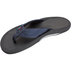 image:imageRainbow Sandals Mens Mariner Orthopedic Rubber Foot Bed wArch SupportNavy