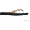 image:imageRainbow Sandals Womens The Cottons Soft Rubber Top Sole wTapered StrapSierra Brown