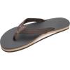 image:imageRainbow Sandals Womens Single Layer Classic Rubber wEVA Filled Nylon StrapBrown
