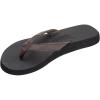 image:imageRainbow Sandals Womens The Cottons Soft Rubber Top Sole wTapered StrapExpresso