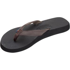 image:imageRainbow Sandals Womens The Cottons Soft Rubber Top Sole wTapered StrapExpresso