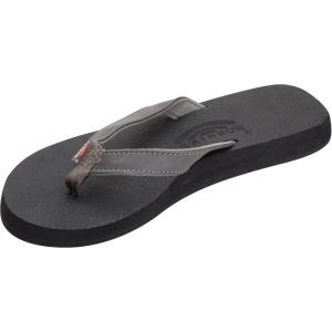 image:imageRainbow Sandals Womens The Cottons Soft Rubber Top Sole wTapered StrapGrey