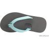 image:imageRainbow Sandals Kids Grombows Soft Top Rubber wNeoprene Narrow StrapAquaGrey