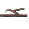 image:imageRainbow Sandals Kids Premier Leather Narrow Strap Sierra Brown KidsExpresso With Backstrap