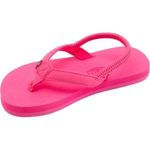 image:imageRainbow Sandals Kids Grombows Soft Top Rubber wNeoprene Narrow StrapPink With Backstrap