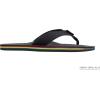 image:imageRainbow Sandals Hemp Rasta  Single Layer Black Hemp with Rastafarian Colorded Mid Sole Mens Large 95105 DM US