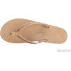 image:imageRainbow Sandals Ladies Las Flores  Single Layer Premier Leather with a Floral 12 Narrow StrapSierra Brown