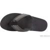 image:imageRainbow Sandals Mens The Bentley Luxury Leather  Single Layer Arch Hand Woven StrapBlackGrey