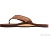 image:imageRainbow Sandals Mens The Bentley Luxury Leather  Single Layer Arch Hand Woven StrapNogales Wood