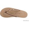 image:imageRainbow Sandals Womens Flirty Braidy Premier Leather wSingle Braided StrapSierra BrownExpresso