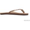 image:imageRainbow Sandals Womens Flirty Braidy Premier Leather wSingle Braided StrapSierra BrownExpresso