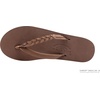 image:imageRainbow Sandals Womens Double Layer Flirty Braidy Premier Leather wSingle Braided StrapExpresso