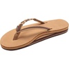 image:imageRainbow Sandals Womens Double Layer Flirty Braidy Premier Leather wSingle Braided StrapSierra BrownExpresso