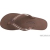 image:imageRainbow Sandals Womens Single Layer Premier Leather wSwarovski Crystal Narrow StrapExpresso