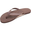 image:imageRainbow Sandals Womens Single Layer Premier Leather wSwarovski Crystal Narrow StrapExpresso
