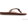 image:imageRainbow Sandals Womens Double Layer Flirty Braidy Premier Leather wSingle Braided StrapExpressoSierra Brown