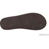 image:imageRainbow Sandals Womens Four Layer Leather Wedge  34 Strap wSwarovski CrystalsDark Brown