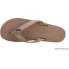 image:imageRainbow Sandals Womens Four Layer Leather Wedge  34 Strap wSwarovski CrystalsDark Brown
