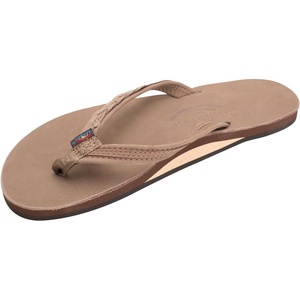 image:imageRainbow Sandals Madison  Single Layer Arch Support with a Braid on a 12 Narrow StrapDark Brown