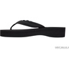 image:imageRainbow Sandals Womens Four Layer Wedge Rubber 34 Nylon Braided Strap BlackBraided Ladies Medium  6575 BM US